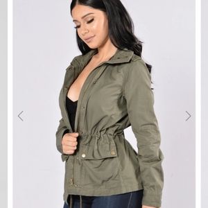 Combat jacket-olive